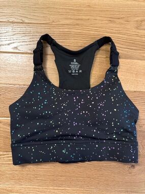 Maven Thread Adjustable Sports Bra - Rainbow Foil | MT SPORT size small